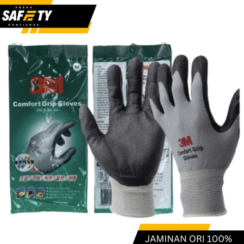 Sarung Tangan 3M / Comfort Grip Gloves / Sarung Tangan Listrik Size L